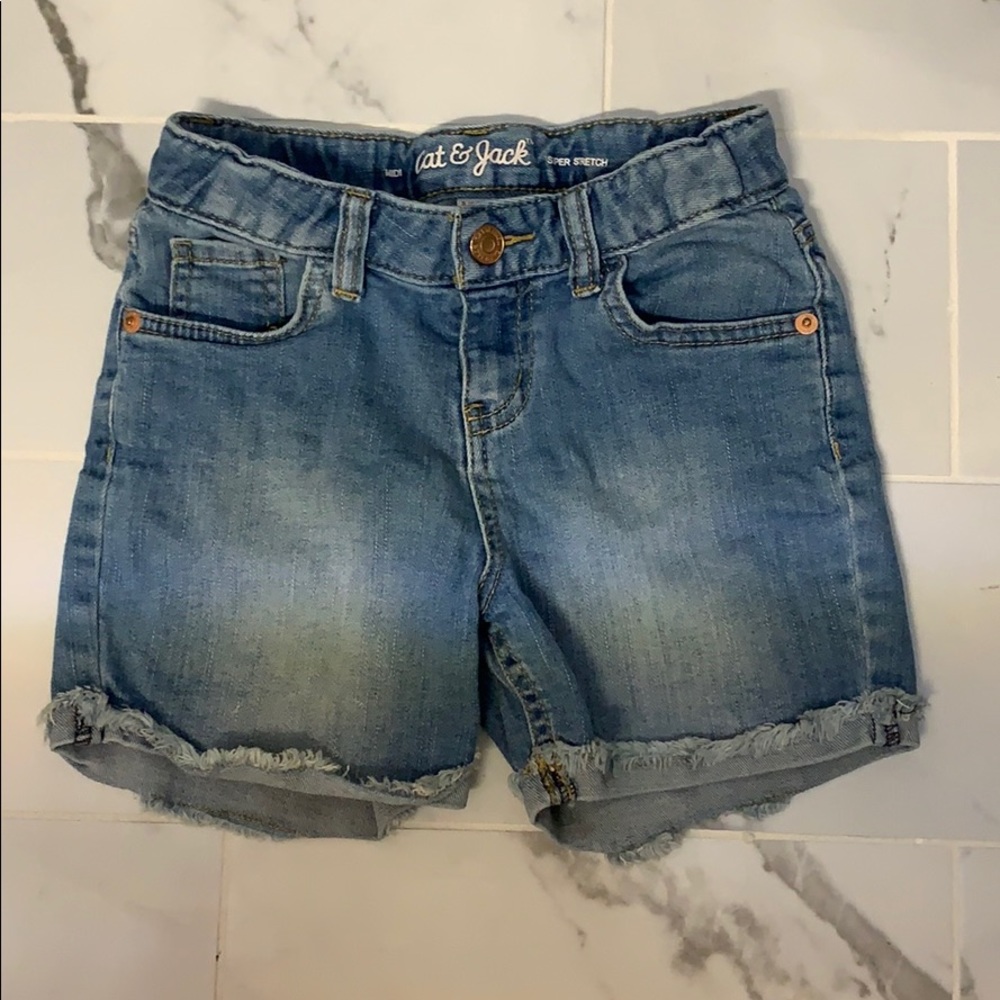 Cat & Jack denim shorts